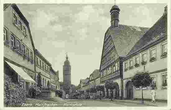 Ebern. Marktplatz