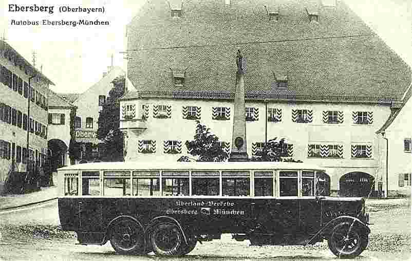 Ebersberg. Autobus Ebersberg-München