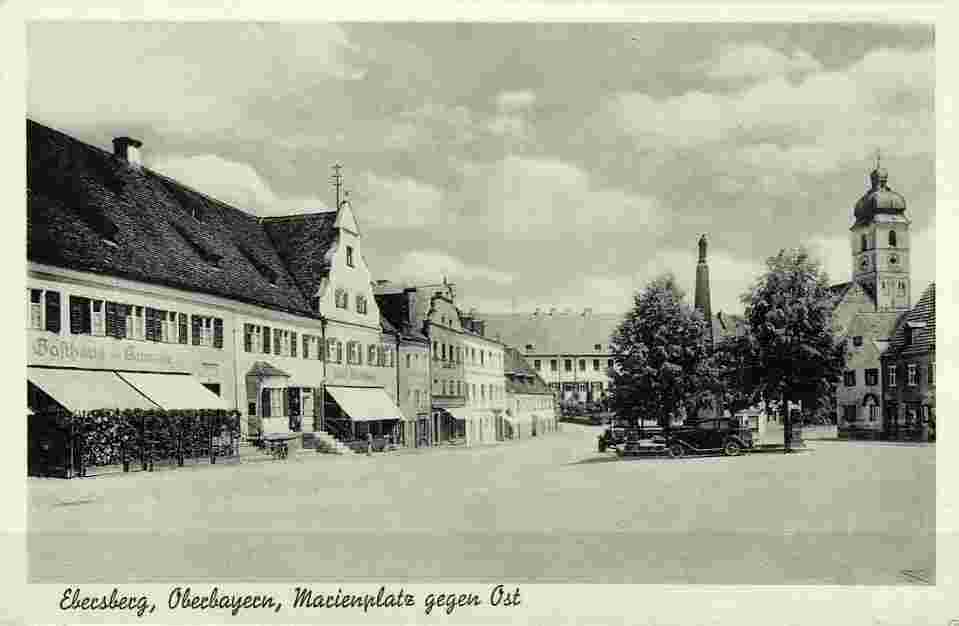 Ebersberg. Marienplatz, 1943