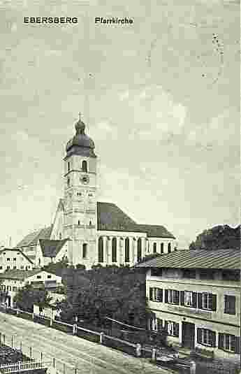 Ebersberg. Pfarrkirche, 1914