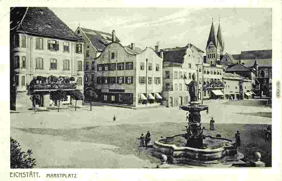 Eichstätt. Marktplatz, 1918