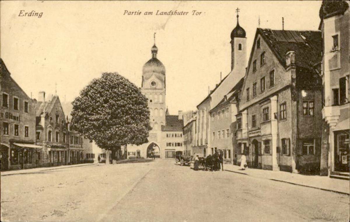 Erding. Landshuter Tor, 1930