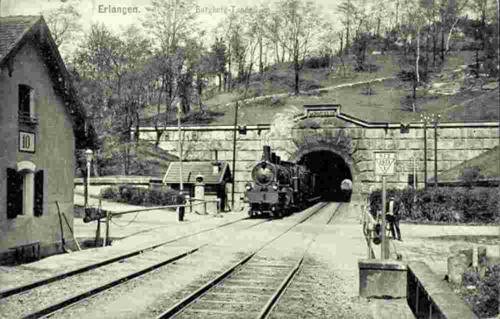 Erlangen. Burgbergtunnel