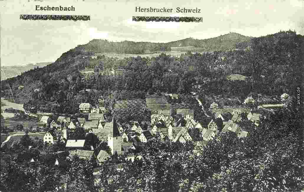 Eschenbach in der Oberpfalz. Hersbrucker Schweiz, 1926