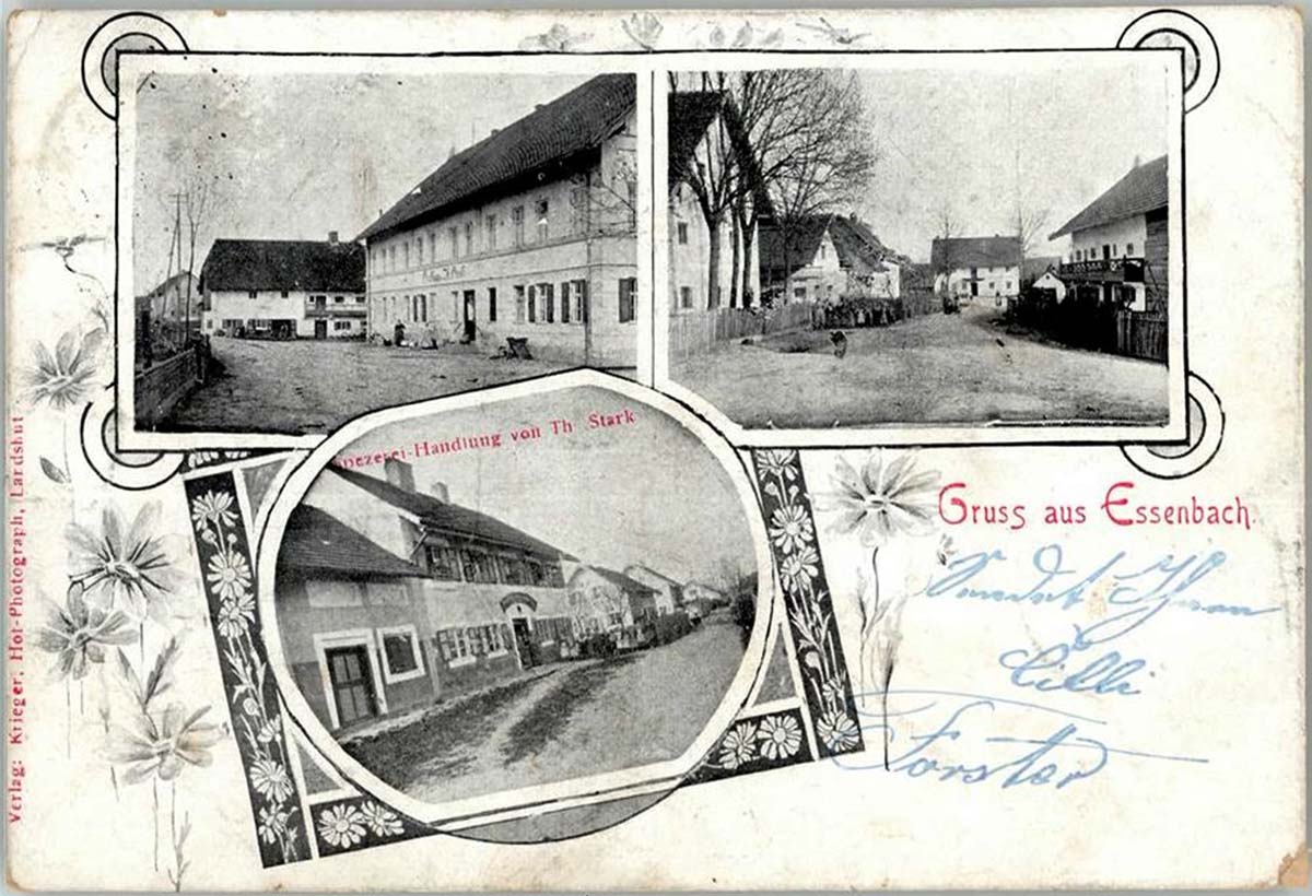 Essenbach. Handlung von Th Stark, um 1910