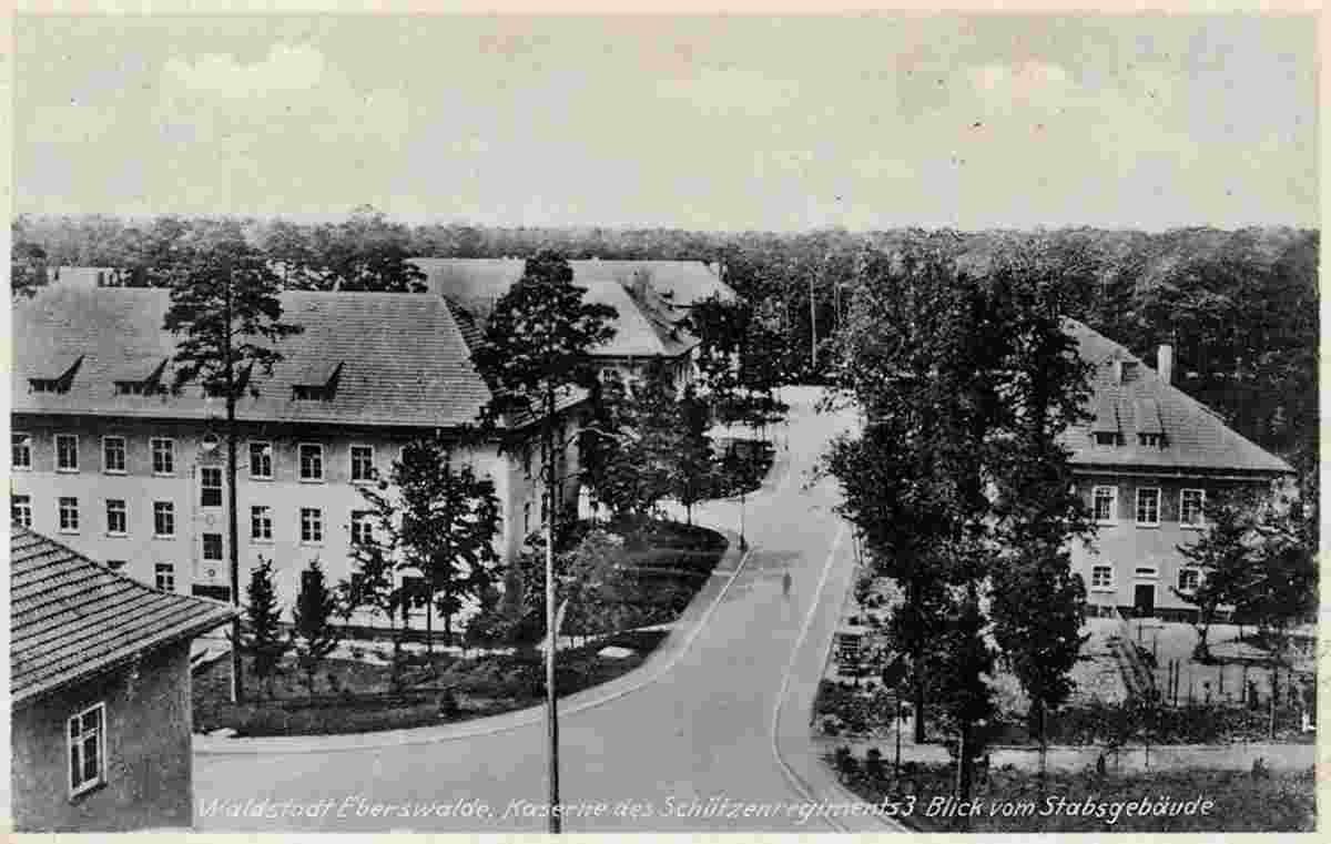 Eberswalde. Kaserne des 3 Schützenregiments, 1943