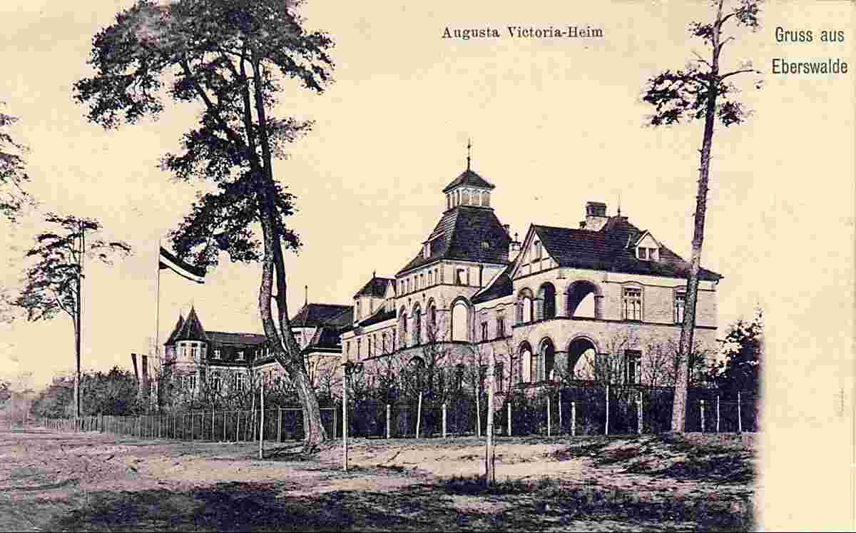 Eberswalde. Krankenhaus Auguste-Viktoria-Heim, 1895