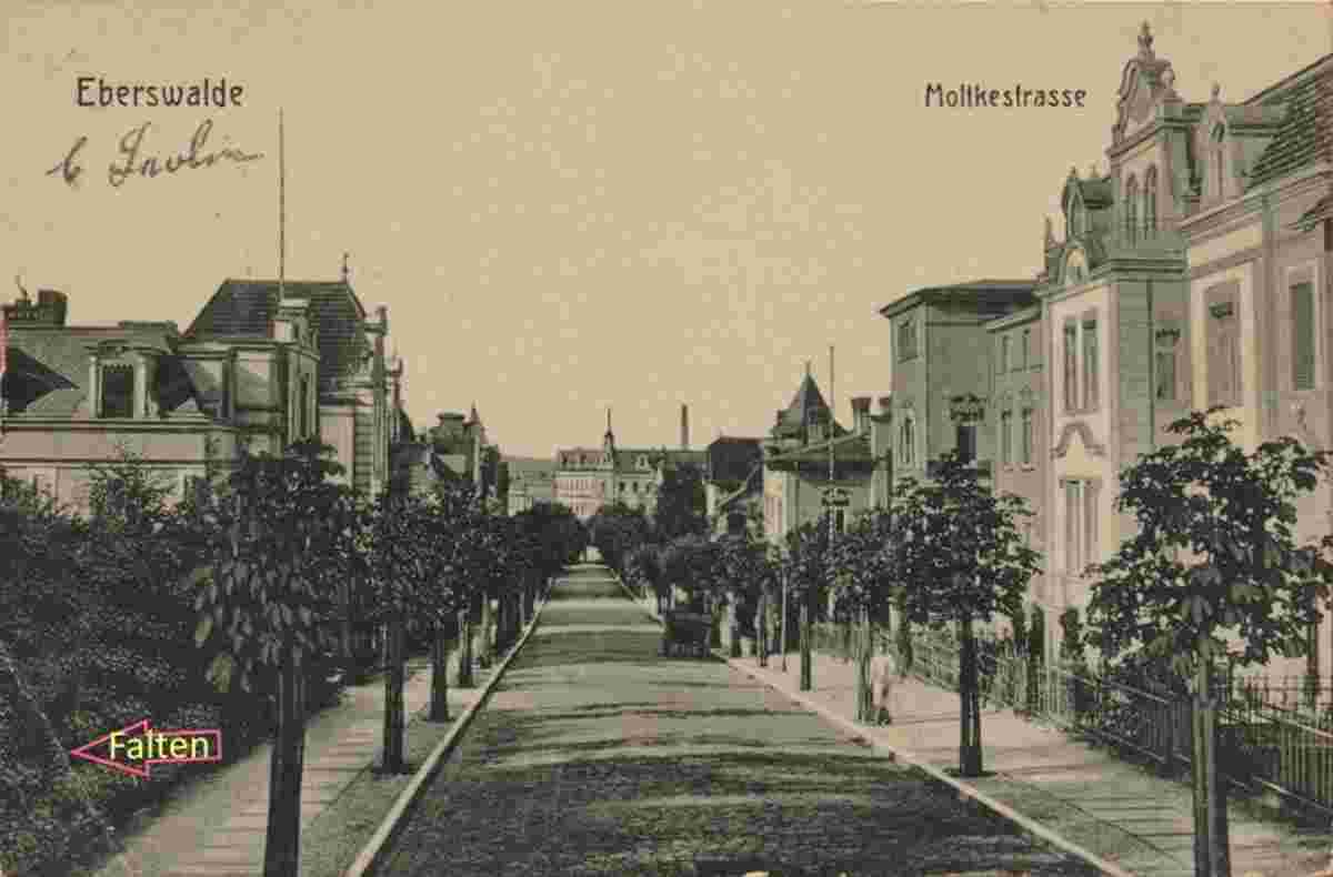 Eberswalde. Moltkestraße, 1909