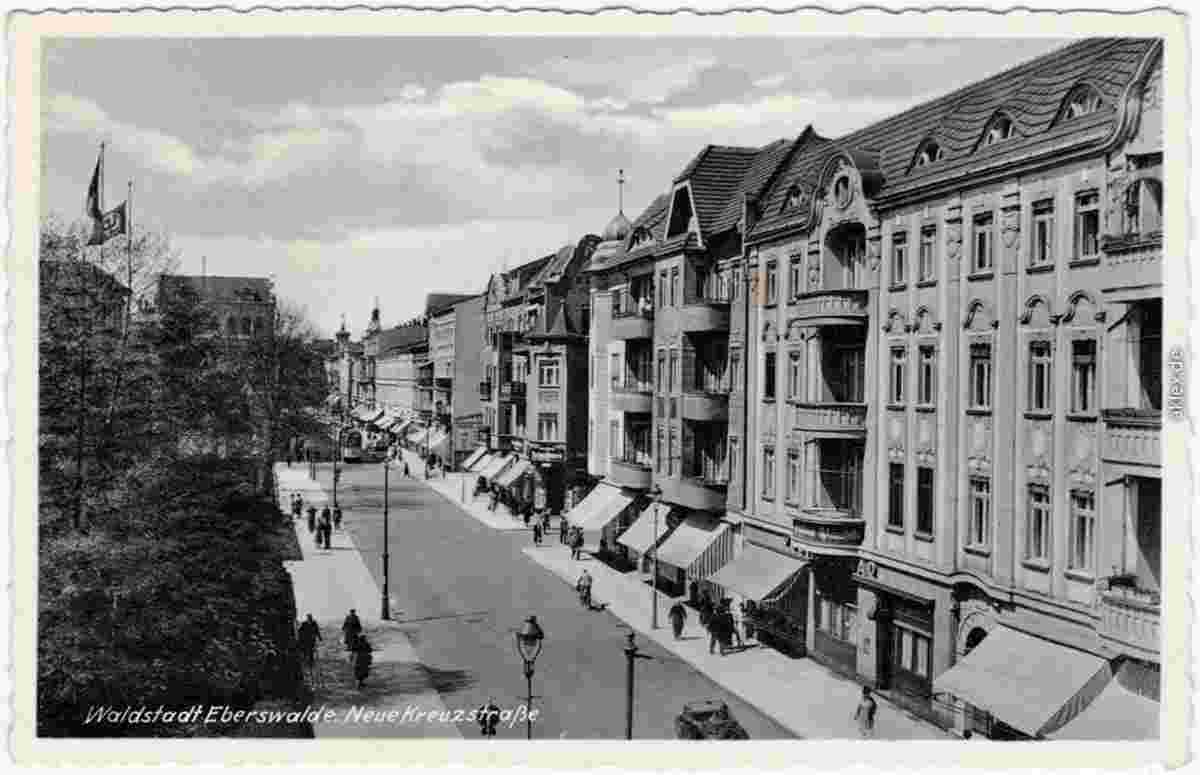 Eberswalde. Neue Kreuzstraße, 1938