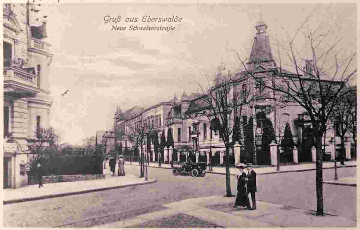 Eberswalde. Neue Schweizer Straße, 1913