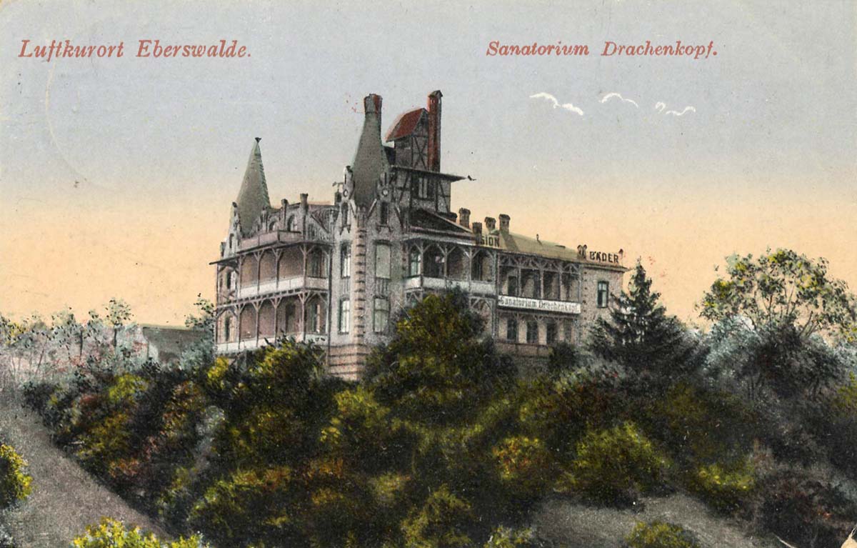 Eberswalde. Sanatorium Drachenkopf, 1918