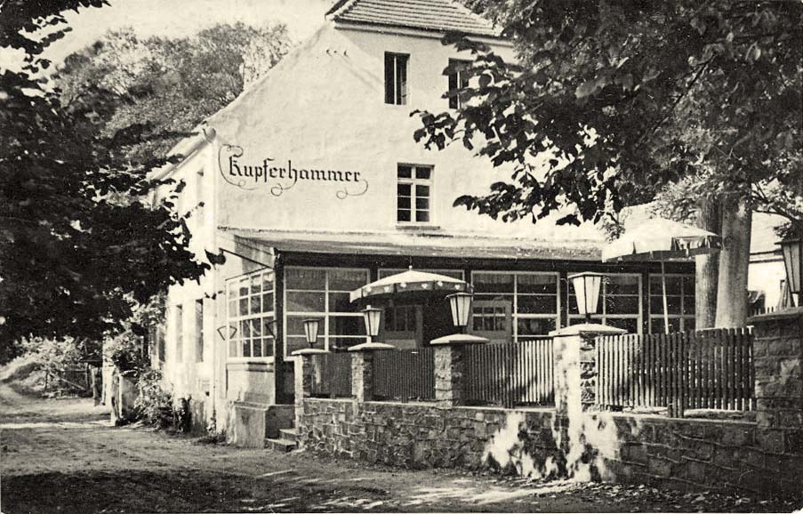 Eisenhüttenstadt. Schlaubetal, HO-Gaststätte 'Kupferhammer', 1964