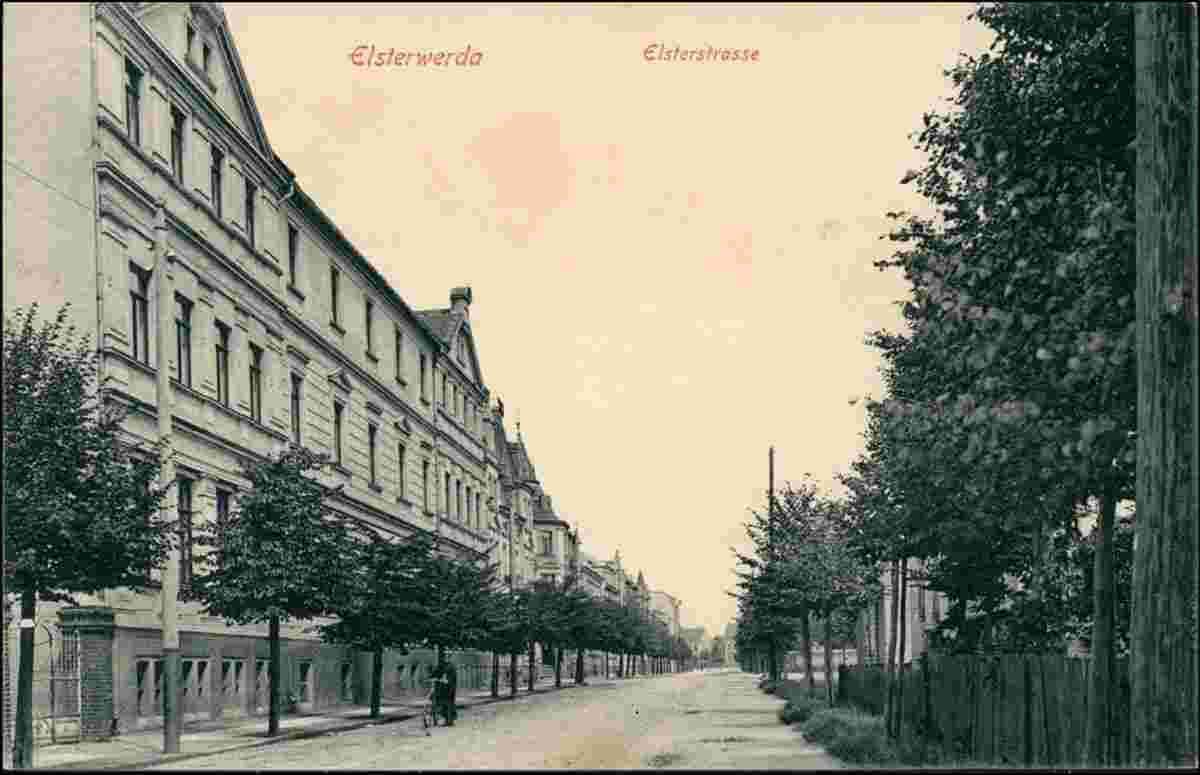 Elsterwerda. Elsterstraße, 1913
