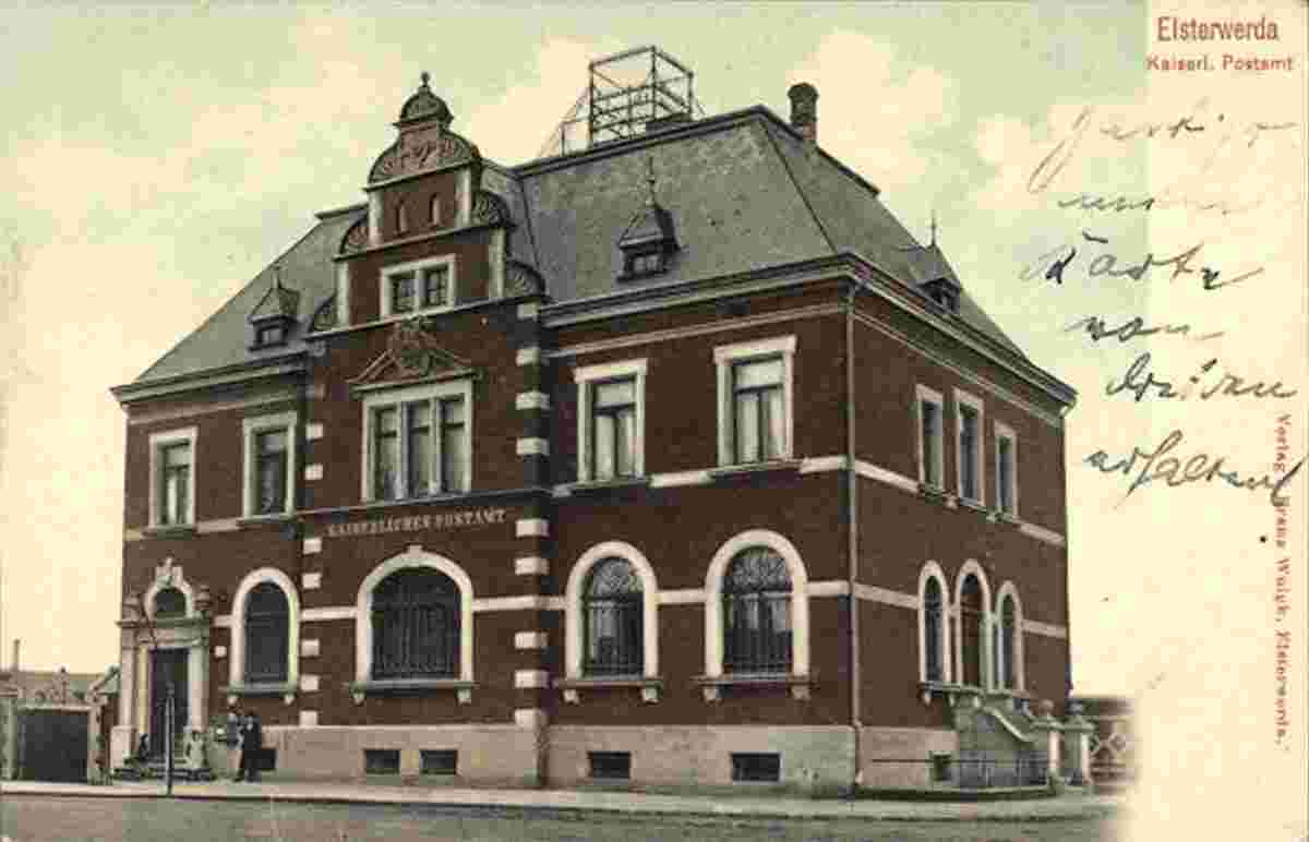 Elsterwerda. Kaiserliches Postamt, 1907