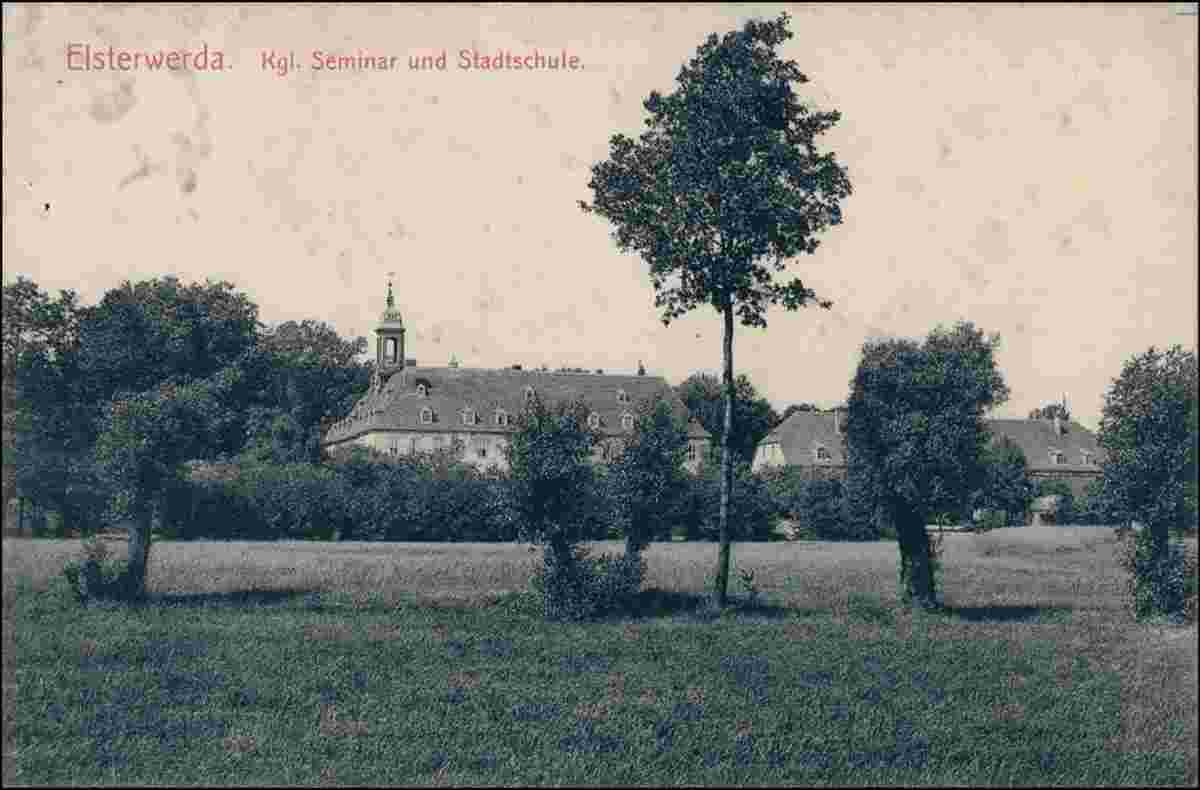 Elsterwerda. Seminar und Stadtschule, 1916