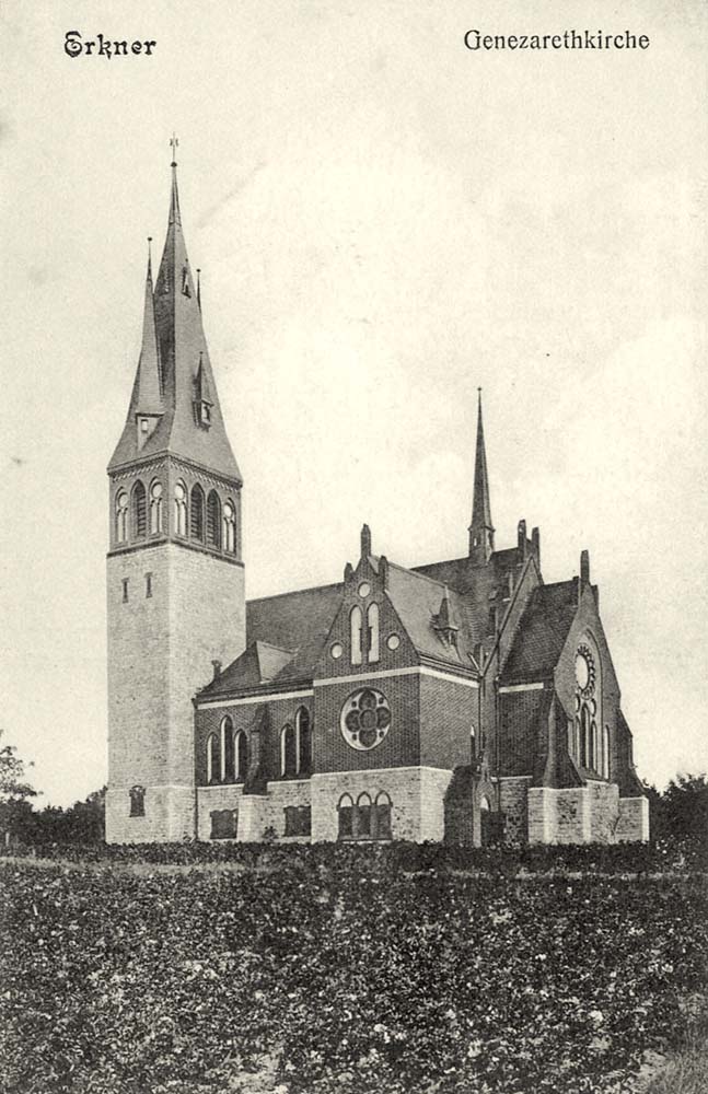 Erkner. Genezarethkirche, 1923