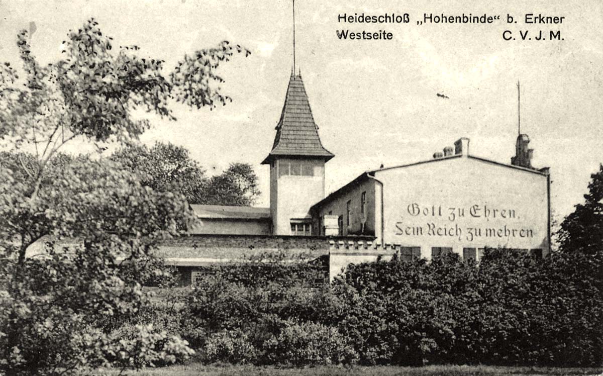 Erkner. Heideschloß 'Hohenbinde', 1925