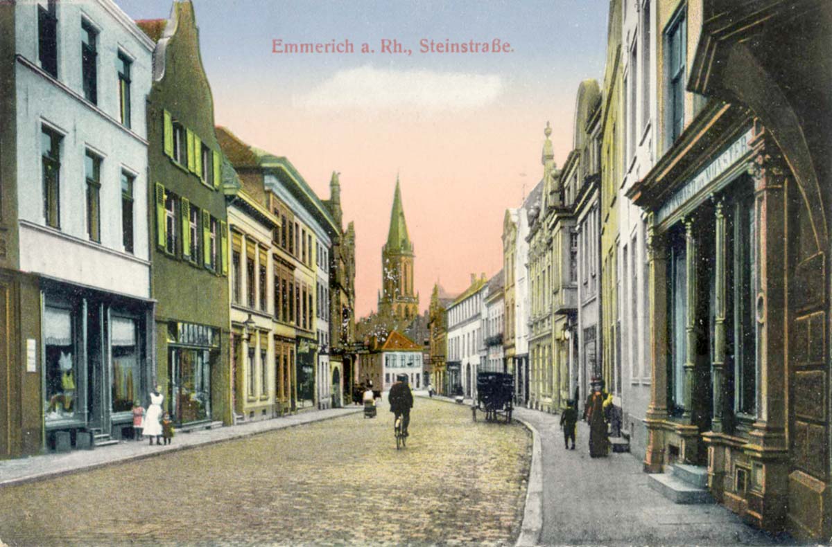 Emmerich am Rhein. Steinstraße