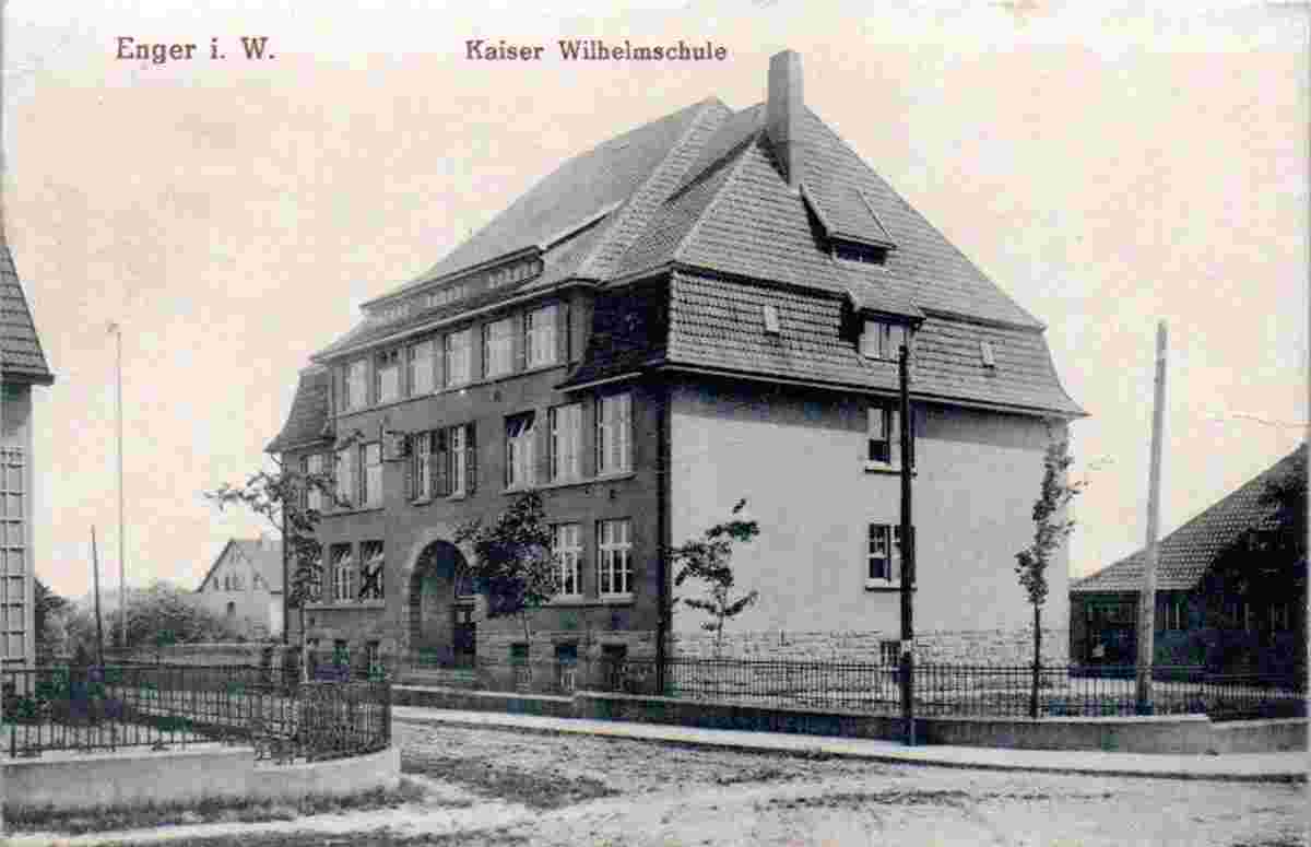 Enger. Kaiser Wilhelm Schule, 1925