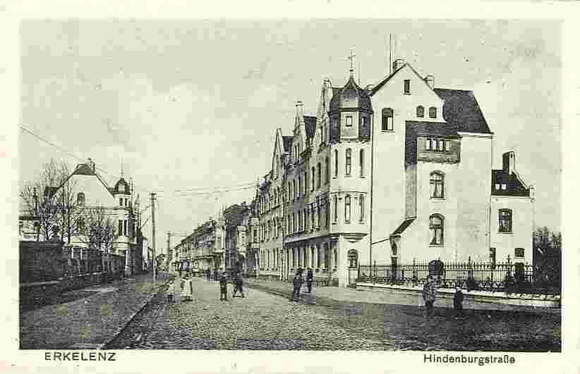 Erkelenz. Hindenburgstraße, 1920