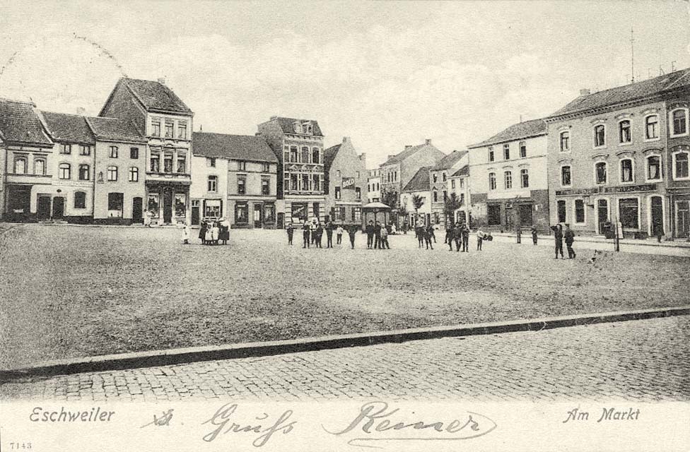 Eschweiler. Markt, 1904