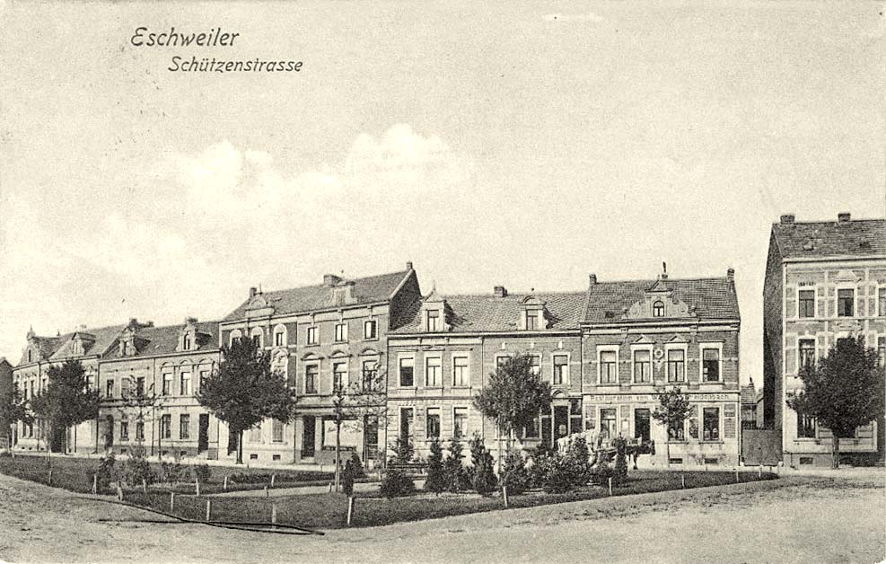 Eschweiler. Schützenstraße, 1907
