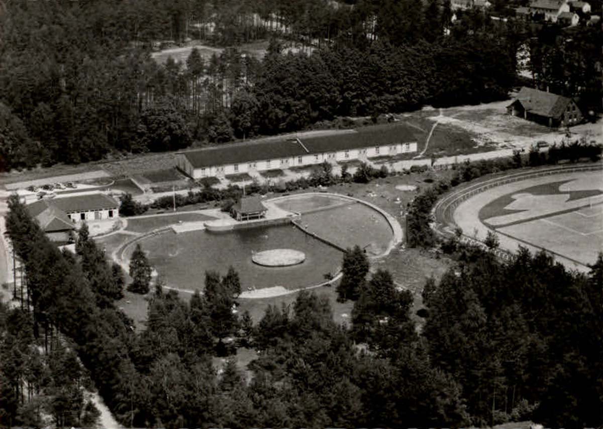 Espelkamp-Mittwald - Waldfreibad und mit Preußen Stadion
