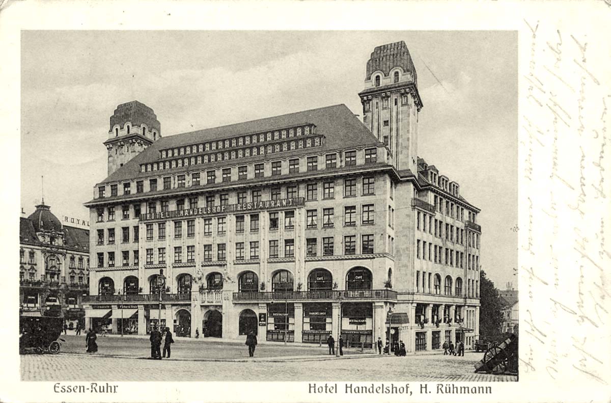 Essen. Hotel Handelshof, 1914