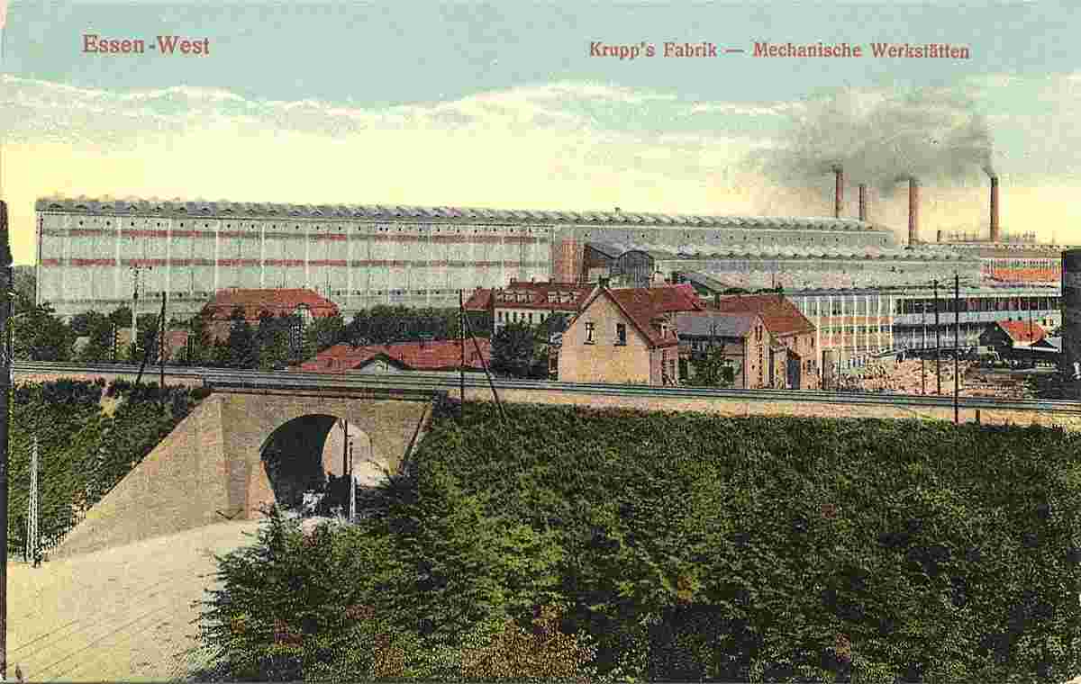Essen. Krupp's Fabrik