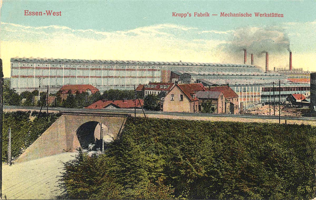 Essen. Krupp's Fabrik, Mechanische Werkstätten