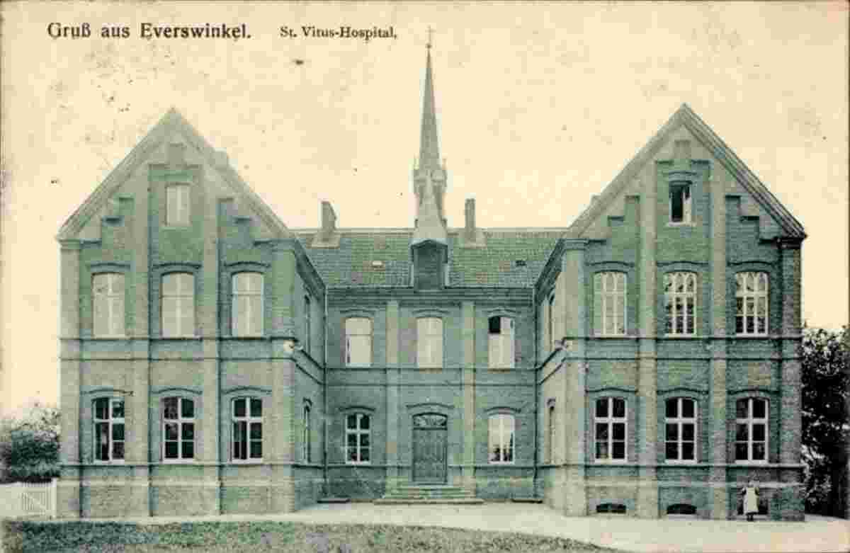 Everswinkel. St Vitus Hospital, 1918
