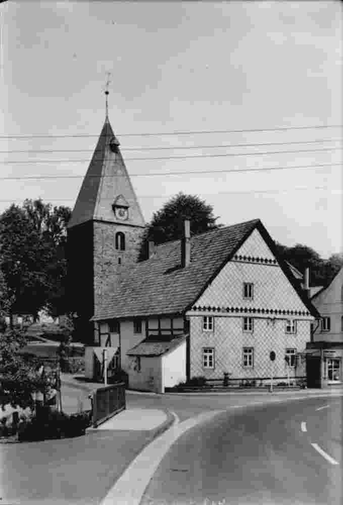 Extertal. Almena - Kirche, 1965