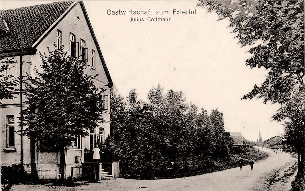 Extertal. Gasthaus zum Extertal von Julius Cottmann