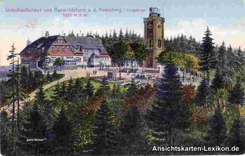 Eibenstock. Unterkunftshaus Auersberg, 1926
