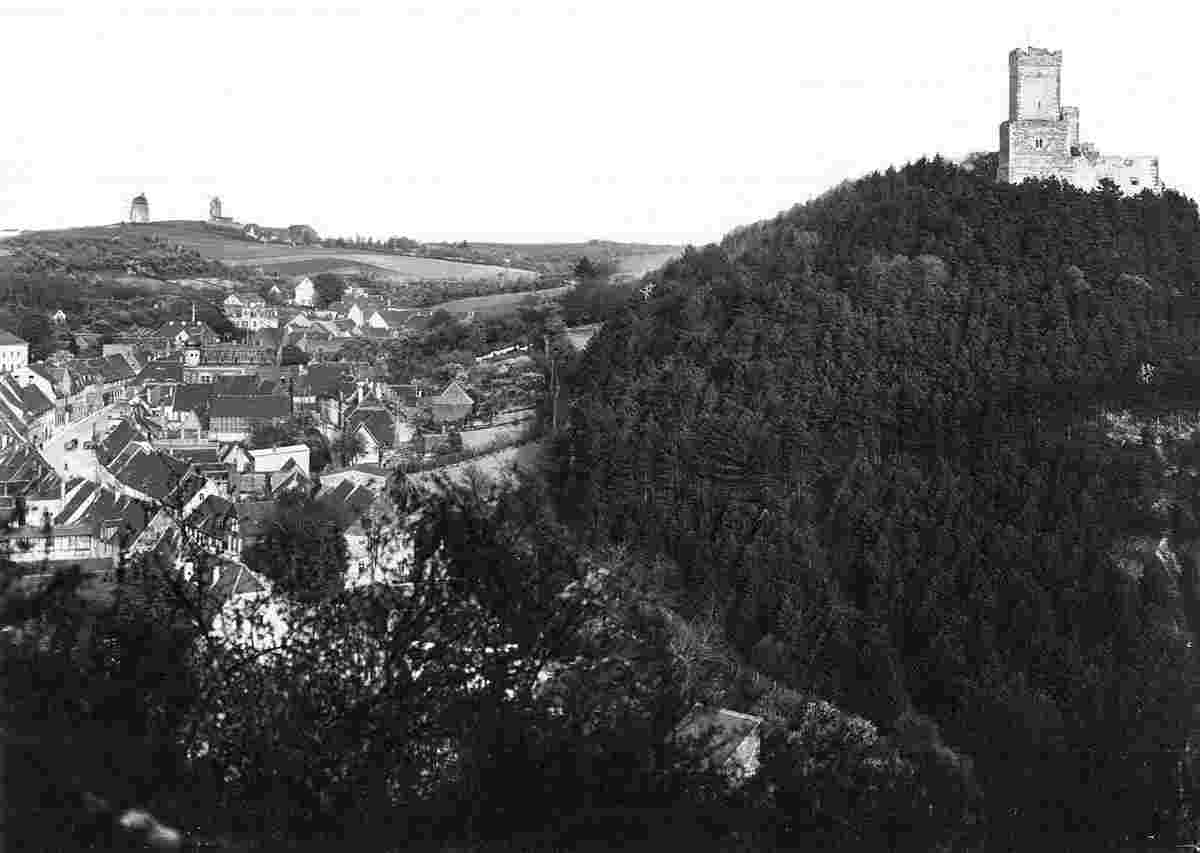 Blick auf Eckartsberga, um 1930