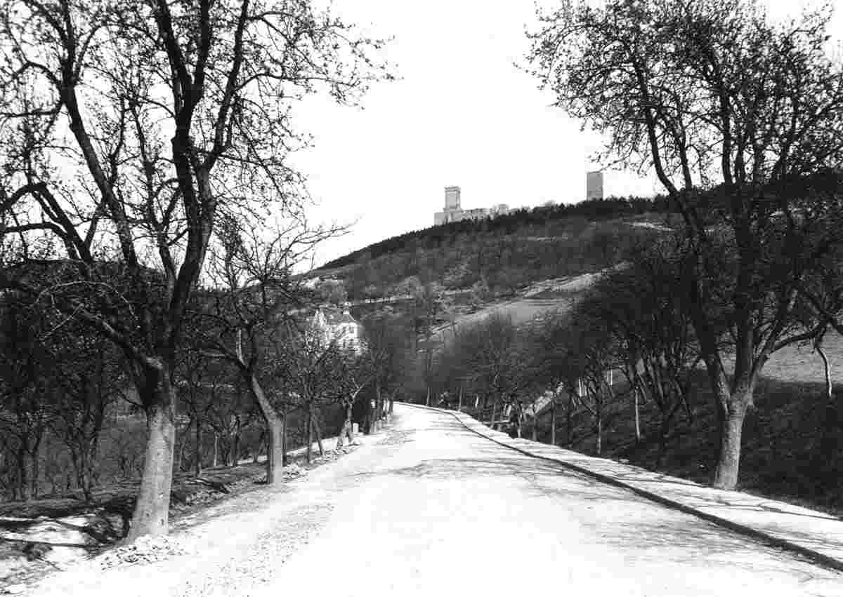 Eckartsberga. Burgruine, 1912