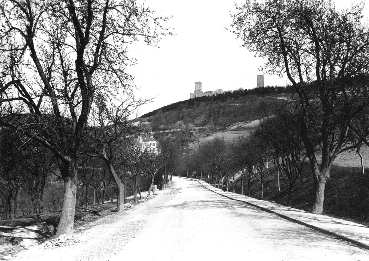 Eckartsberga. Burgruine, 1912