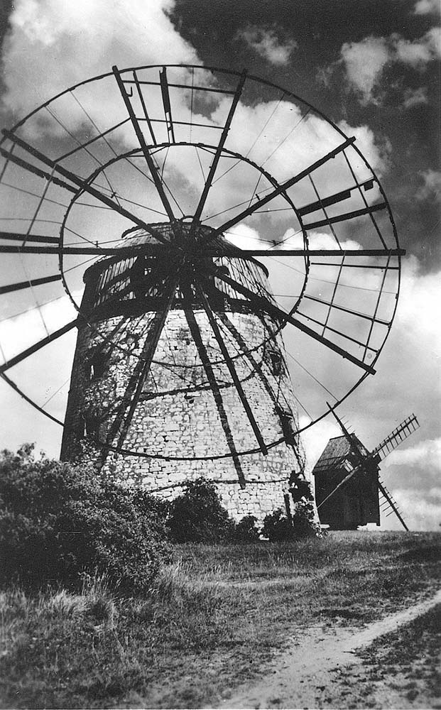 Eckartsberga. Historische Windmühle