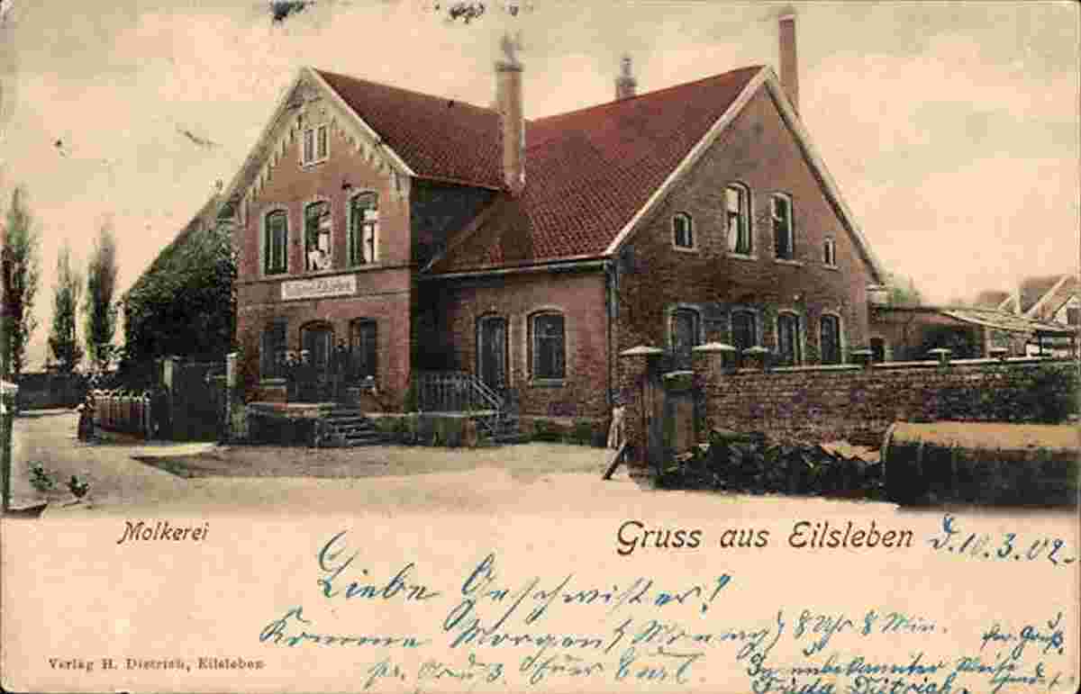 Eilsleben. Molkerei, 1902