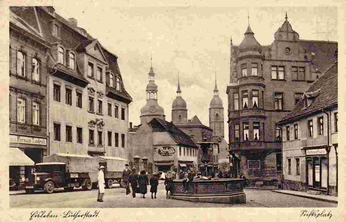 Eisleben. Platz, 1943