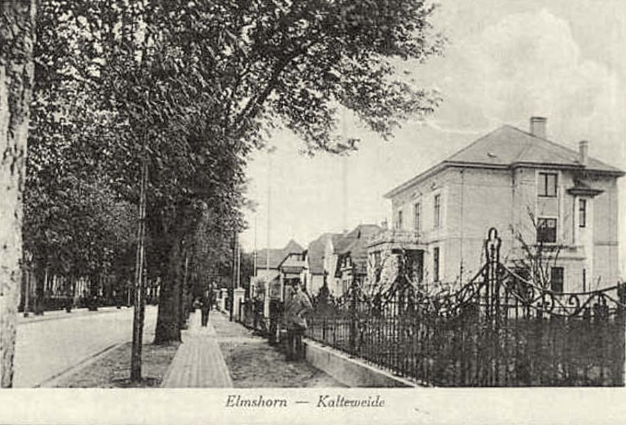 Elmshorn. Kaltenweide, um 1925