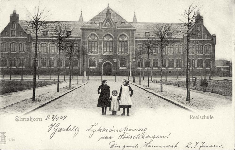 Elmshorn. Realschule, 1904