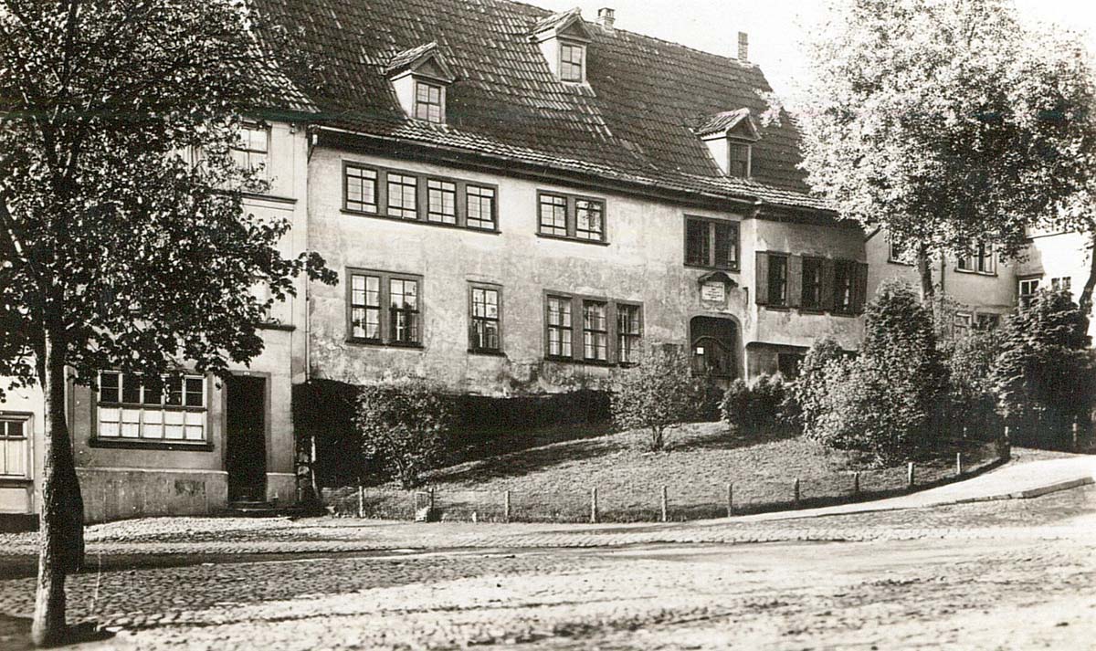 Eisenach. Johann-Sebastian-Bach-Haus, erbaut um 1700