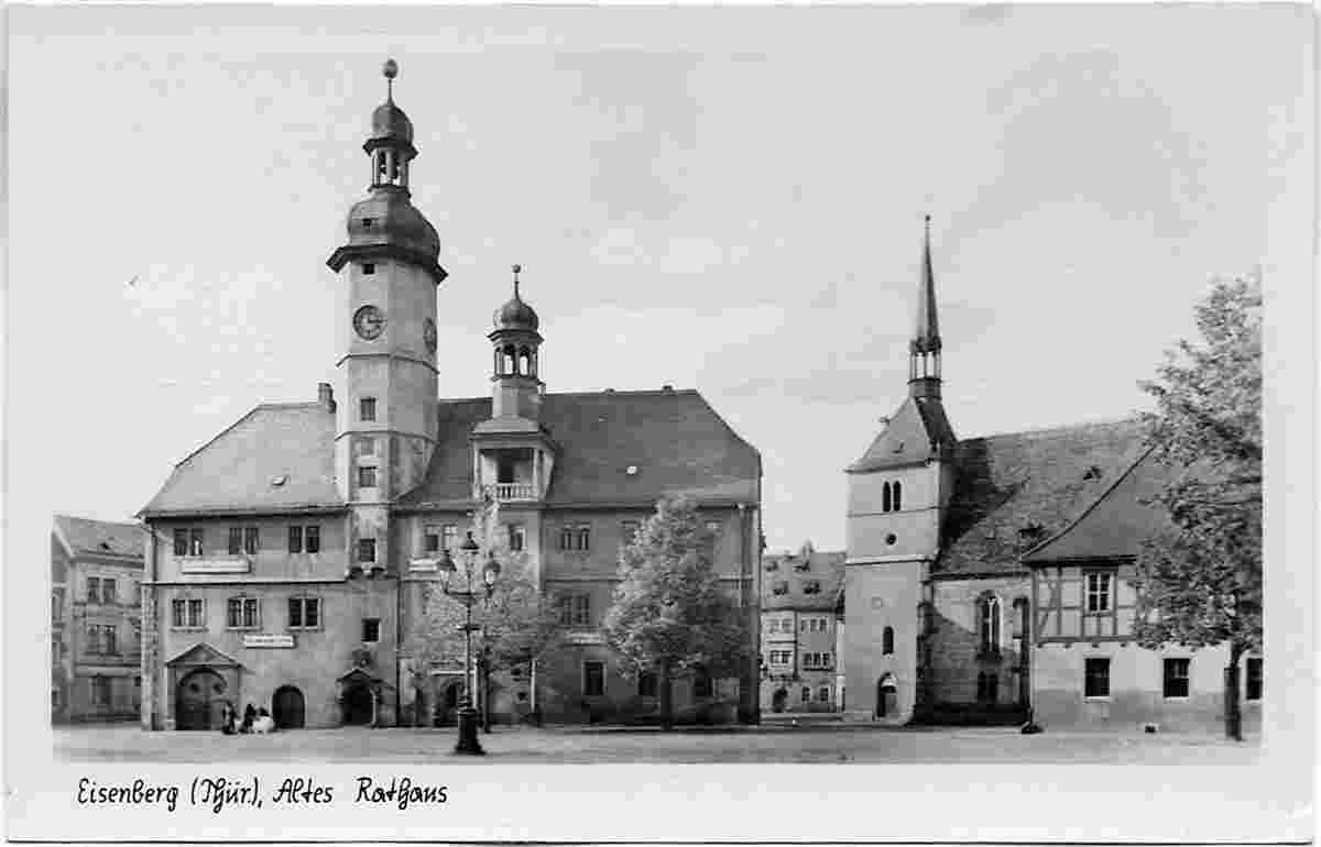 Eisenberg. Rathaus, 1954