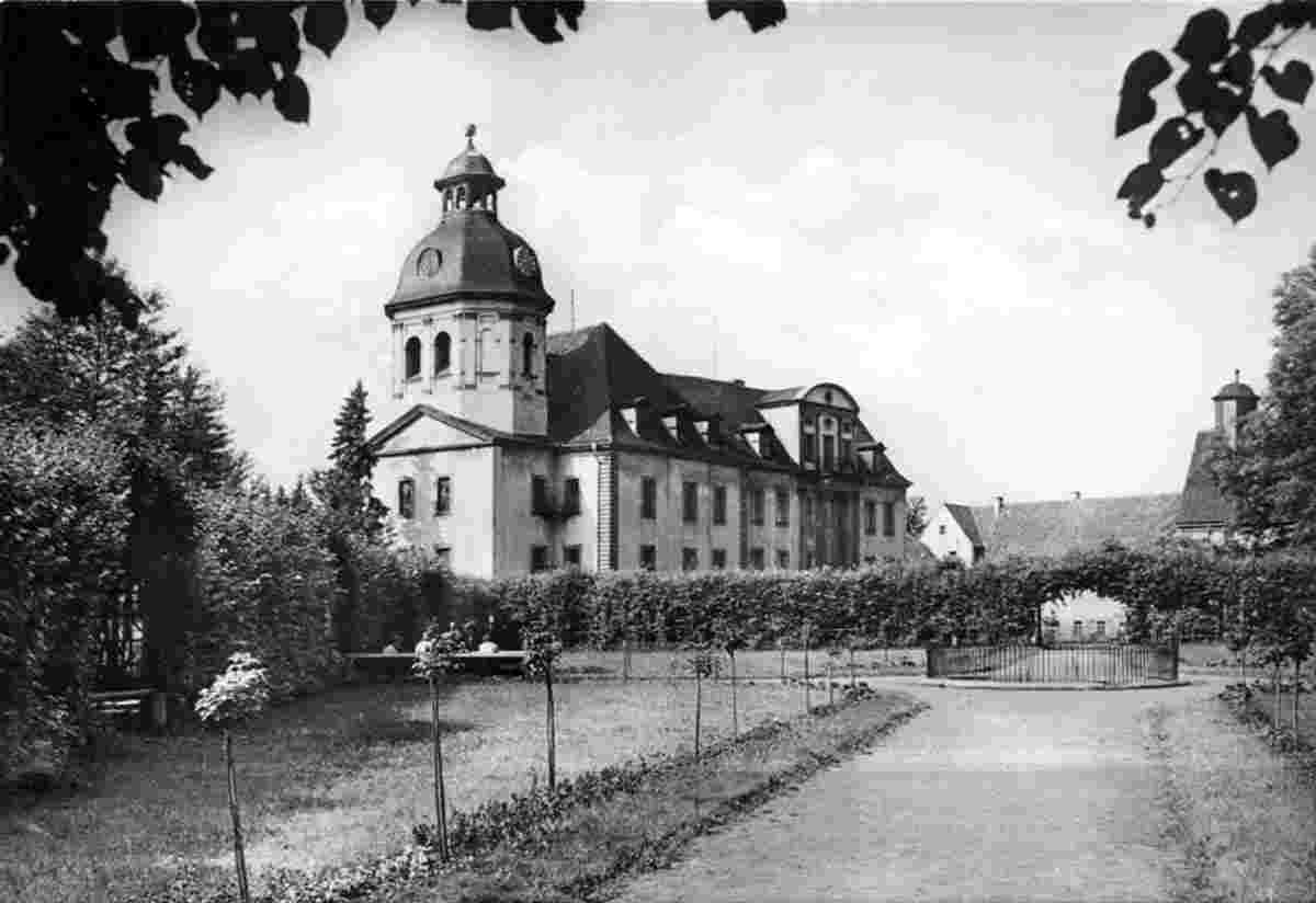 Eisenberg. Schloß Christianenburg mit Schloßkirche, 1974
