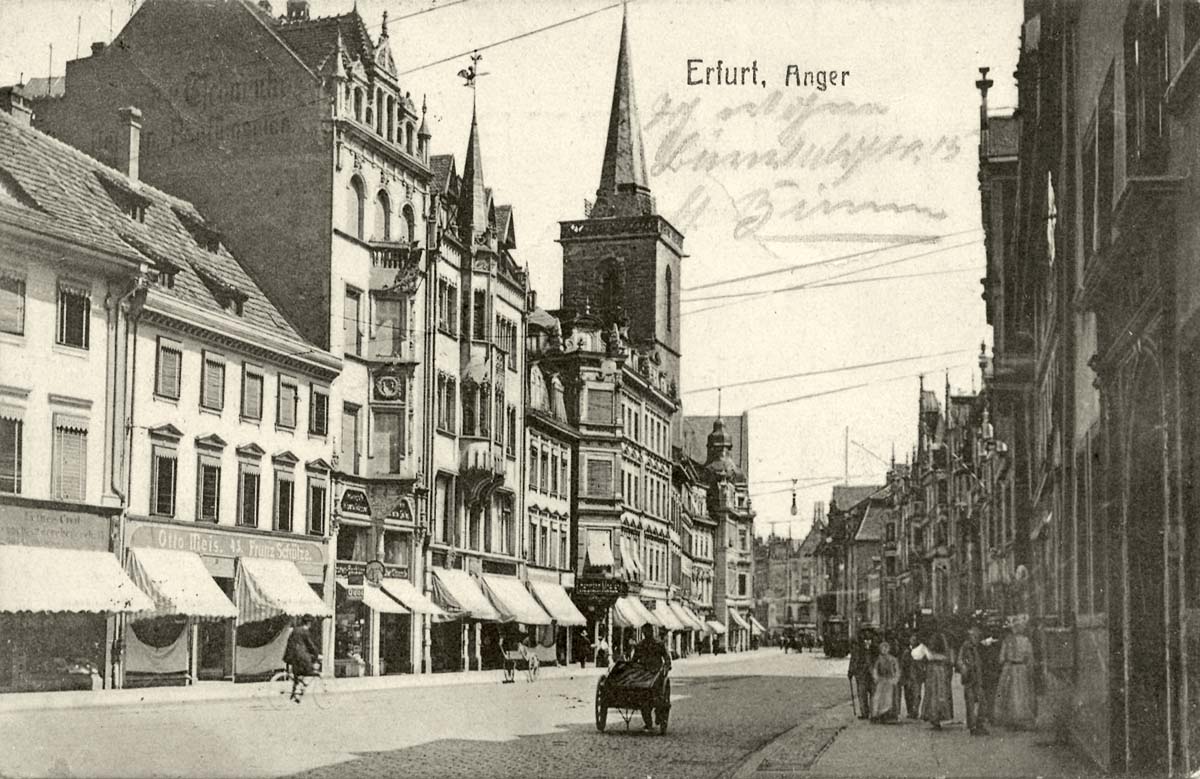 Erfurt. Anger, 1915