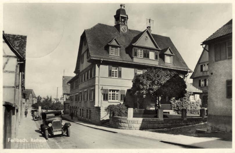 Fellbach. Rathaus, 1942