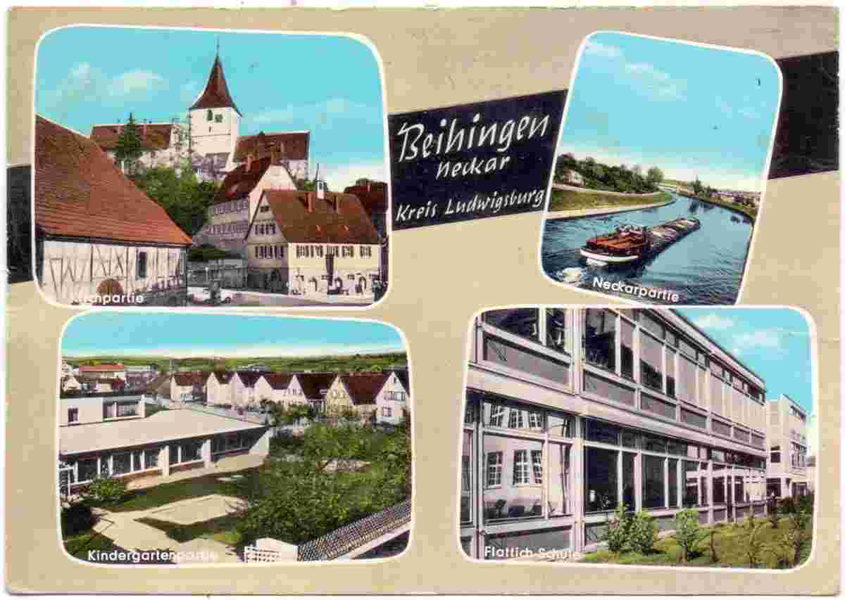 Freiberg am Neckar. Beihingen - Multi Panorama