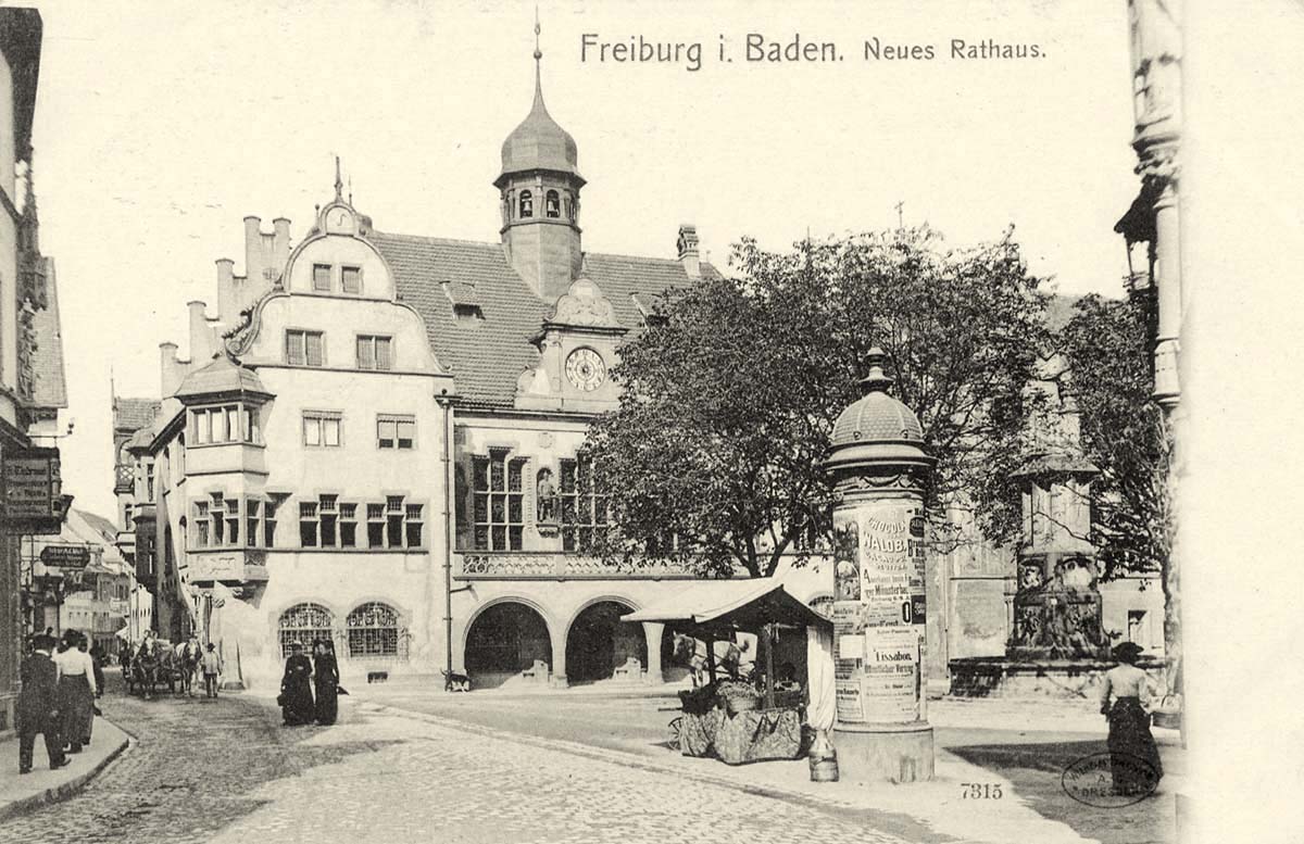 Freiburg im Breisgau. Neues Rathaus