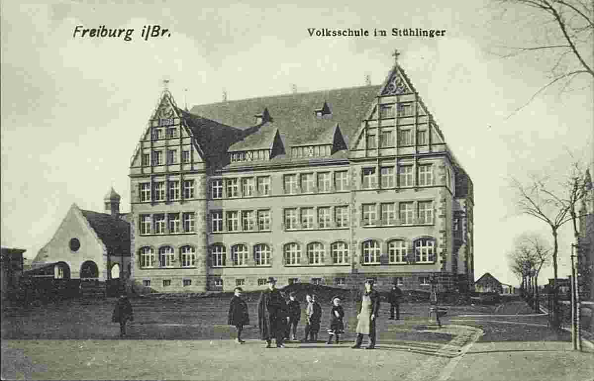 Freiburg im Breisgau. Volksschule, 1907